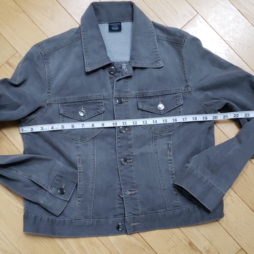 Grey Jean Jacket - Picture 5 of 8